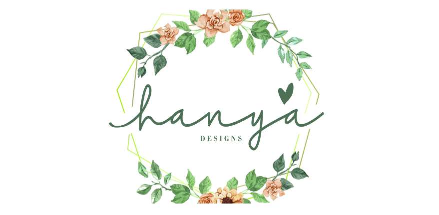 Hanya Designs Logo white background